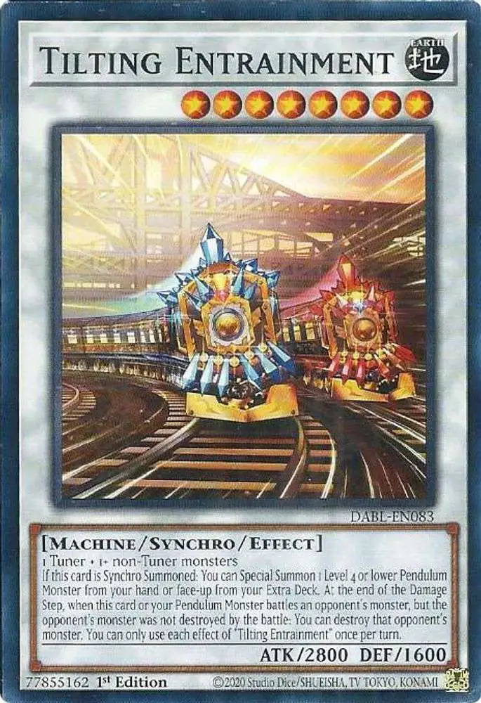 YuGiOh Darkwing Blast Common Tilting Entertainment DABL-EN083 YuGiOh Darkwing Blast Common Tilting Entertainment DABL-EN083