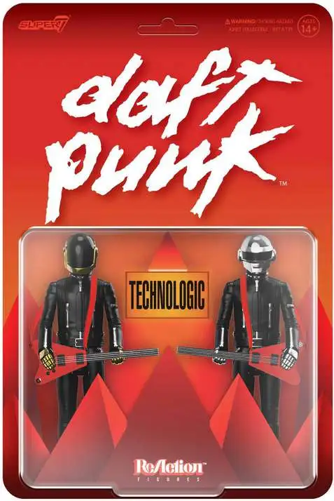 Daft Punk ReAction Thomas Bangalter & Guy-Manuel de Homem-Christo Action Figure 2-Pack [Human After All]