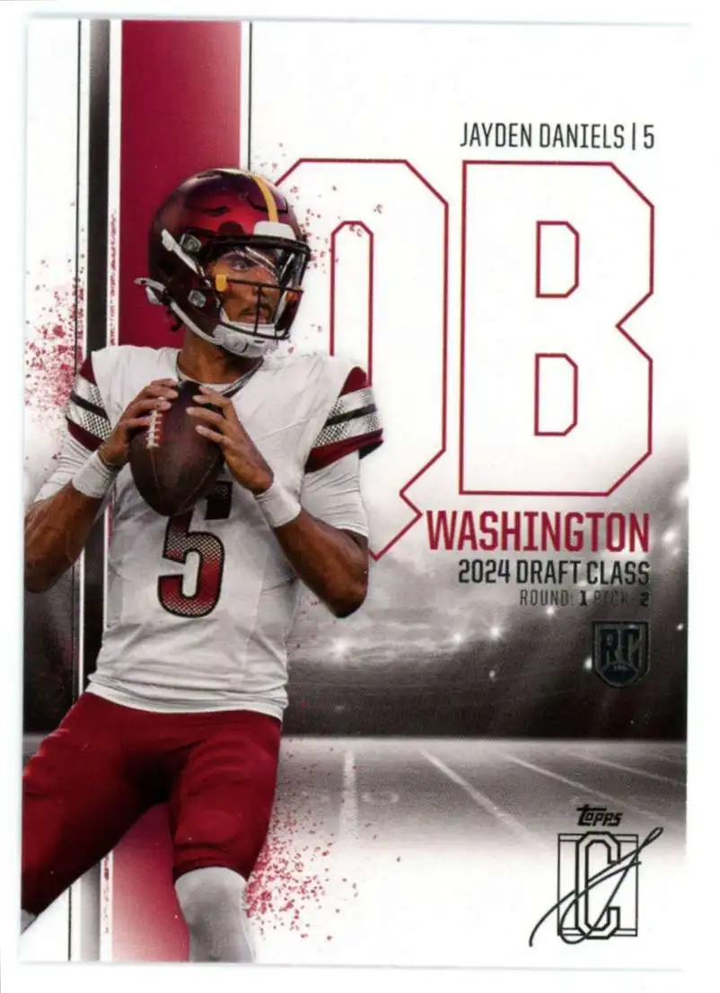 NFL 2024 Topps Signature Class Football Jayden Daniels #194 [Rookie]