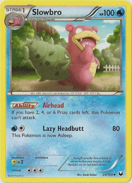 Pokemon Trading Card Game Black & White Dark Explorers Uncommon Slowbro #24
