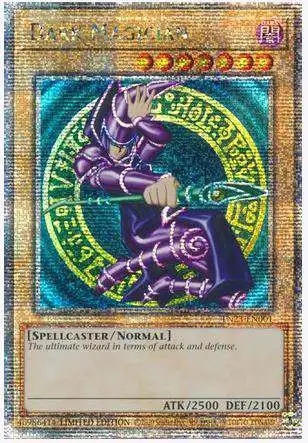 YuGiOh Trading Card Game 25th Anniversary Quarter Century Secret Rare Dark Magician TN23-EN001