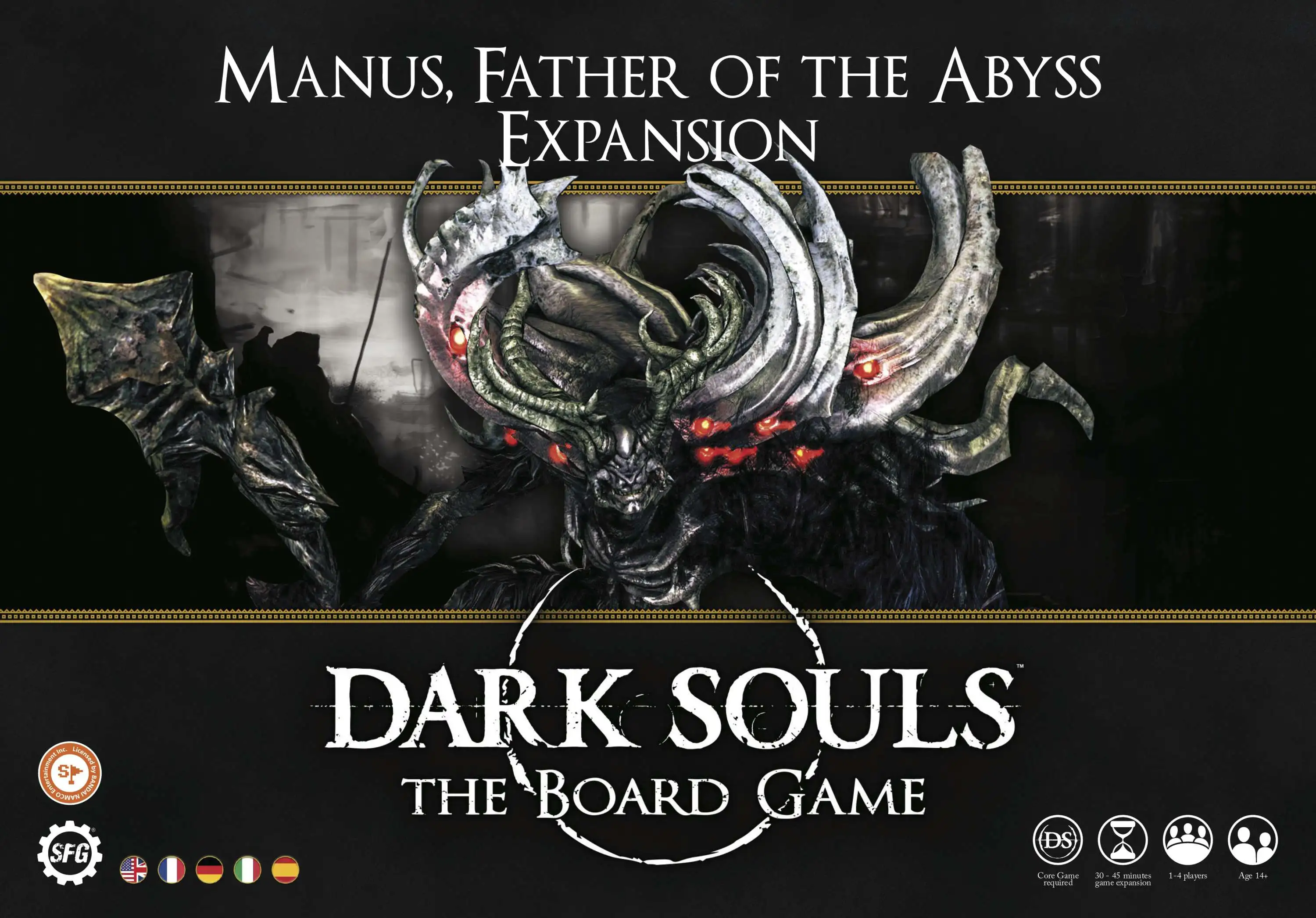 Dark Souls The Board Game Manus Father Of The Abyss Expansion 