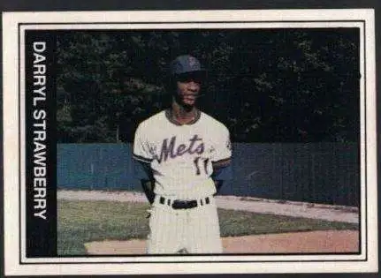 MLB 1982 Official League Photo Darryl Strawberry #21