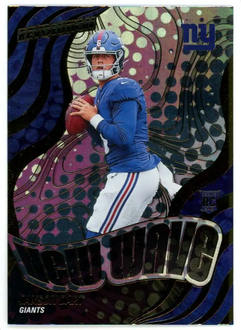 NFL 2025 Panini Revolution Football New Wave Jaxson Dart #1 [Rookie]
