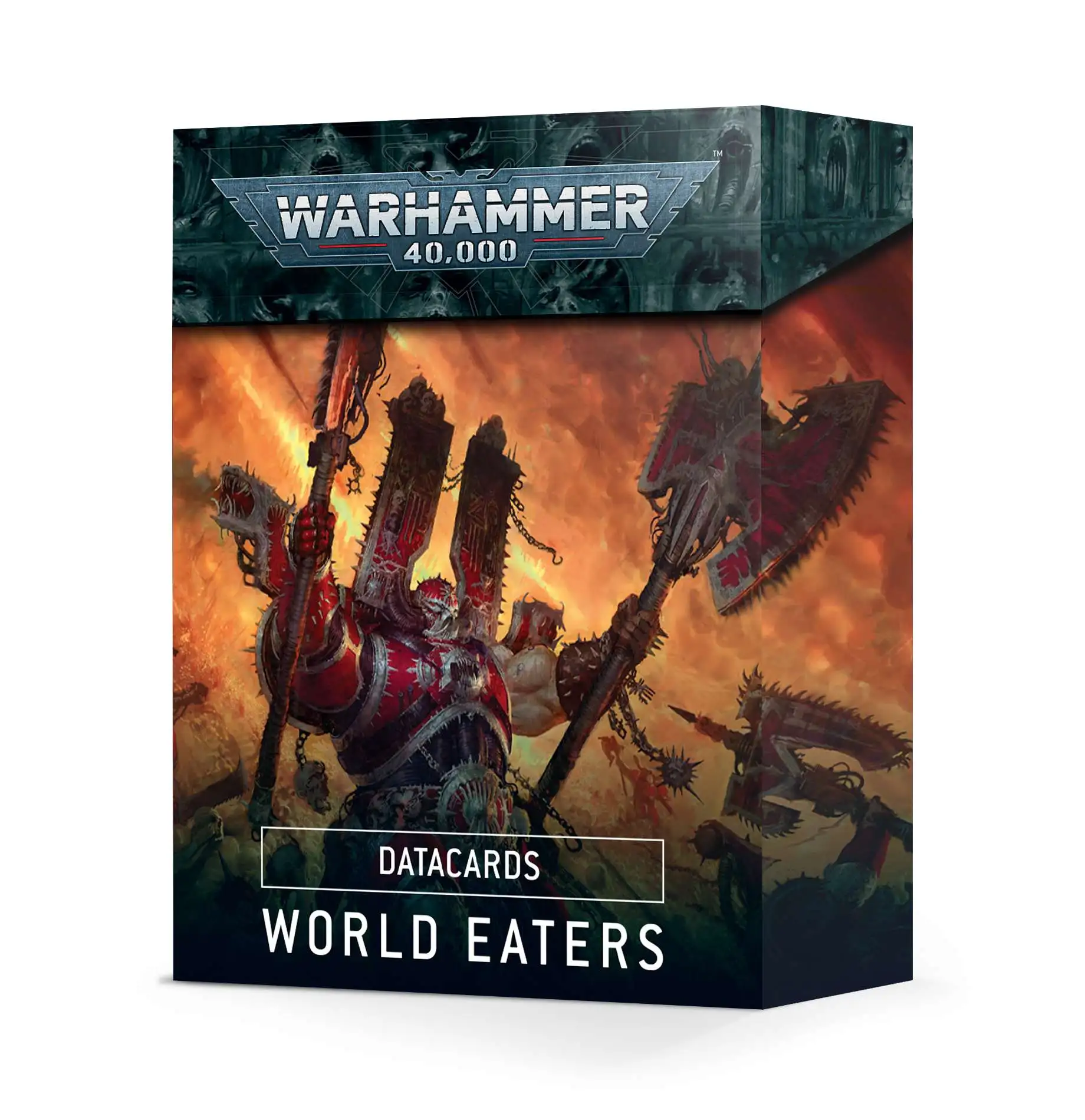 Warhammer 40,000 World Eaters Datacards [9th Ed.]