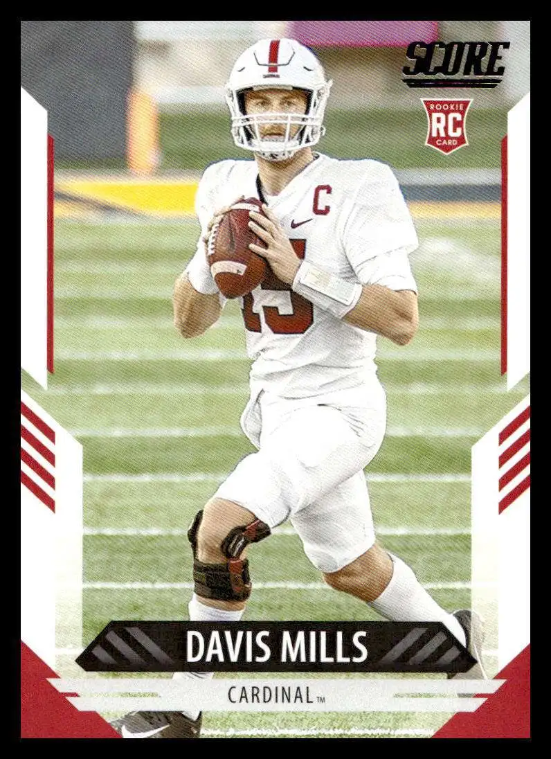 NFL 2021 Panini Score Davis Mills #363 [Rookie]