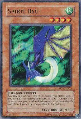 YuGiOh Dark Beginning 2 Common Spirit Ryu DB2-EN153