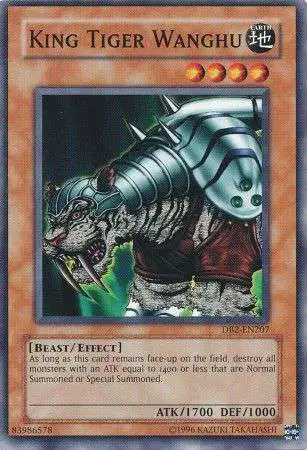 YuGiOh Dark Beginning 2 Common King Tiger Wanghu DB2-EN207