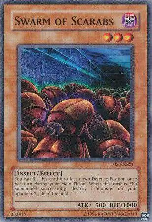 YuGiOh Dark Beginning 2 Common Swarm of Scarabs DB2-EN221