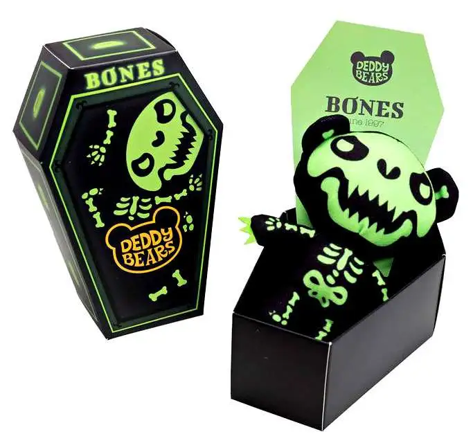 Deddy Bears Coffin Series 1 Bones 5-Inch Plush