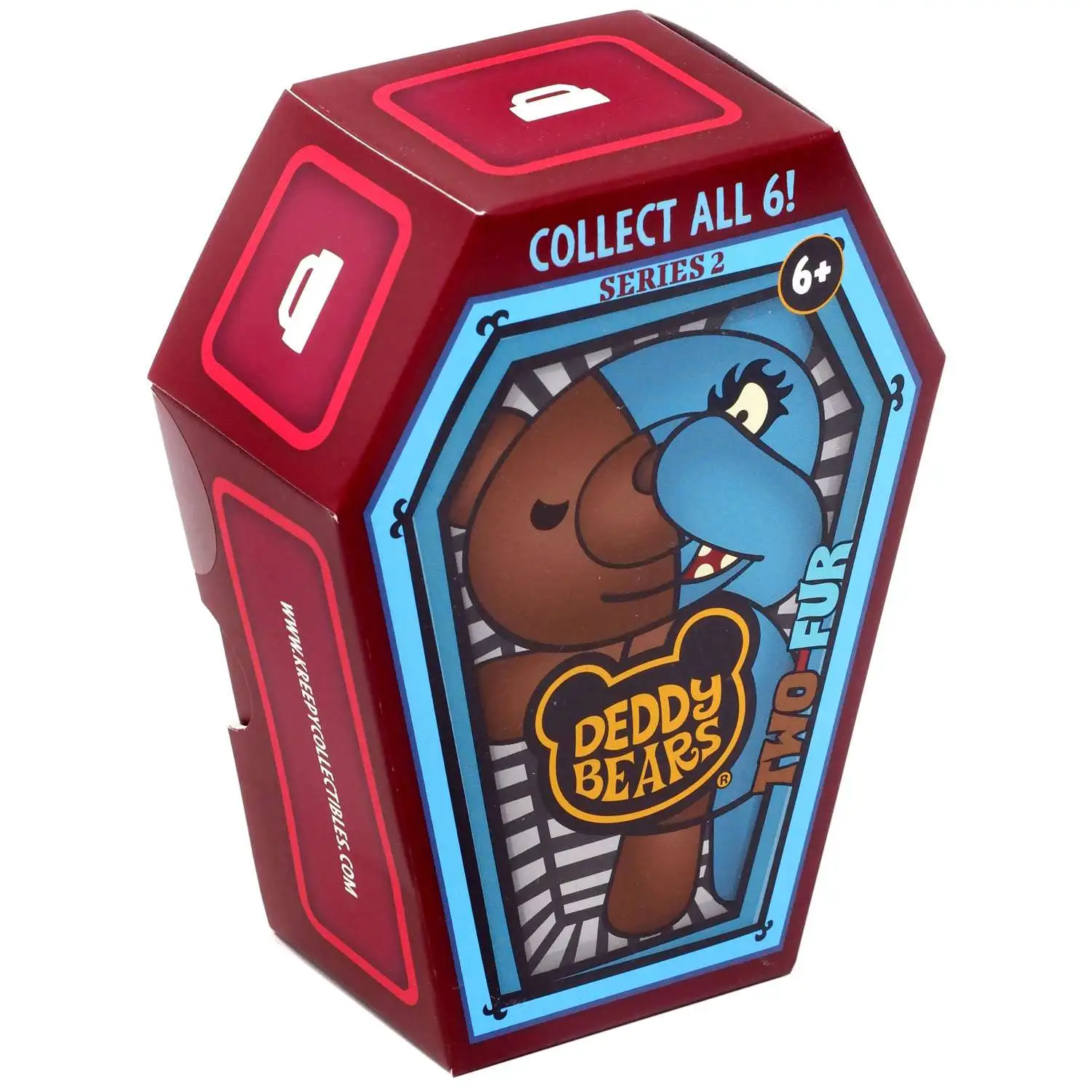 Deddy Bears Coffin Series 2 Two-Fur 4-Inch Plush