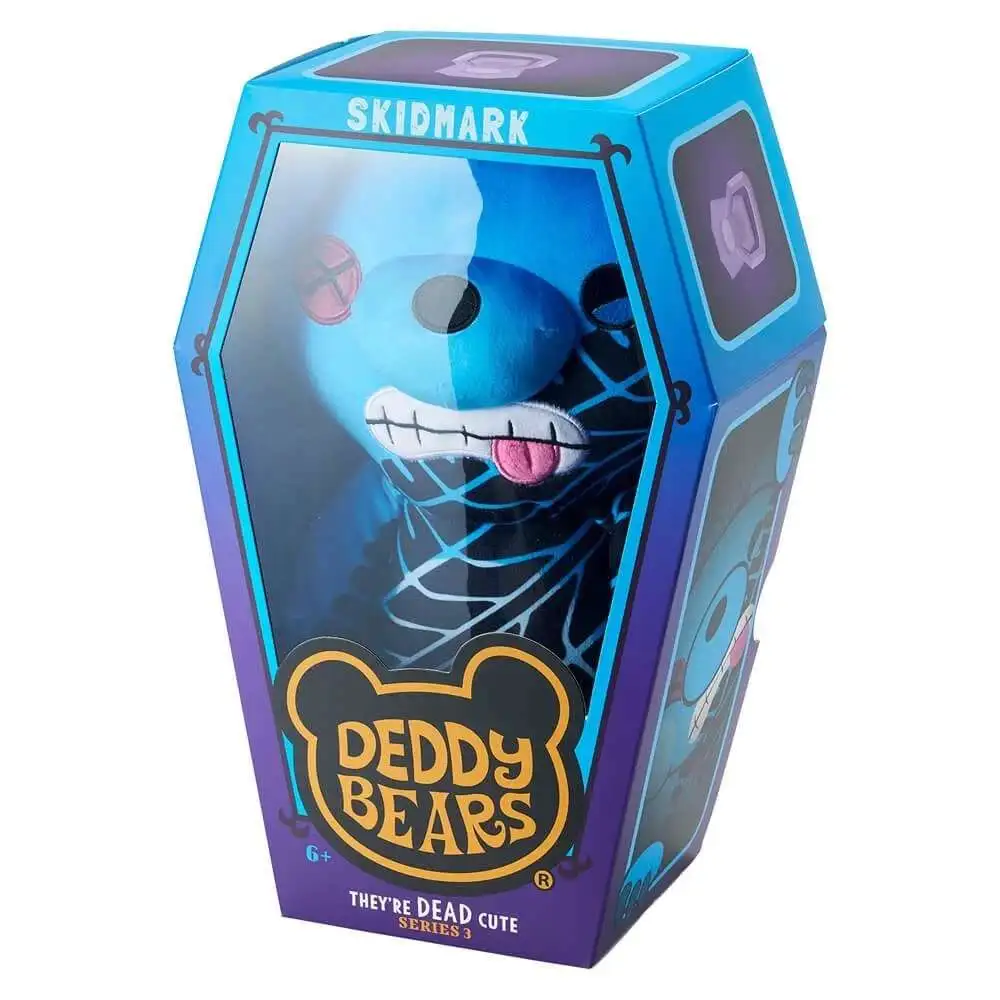 Deddy Bears Coffin Series 3 Skidmark 12-Inch Plush