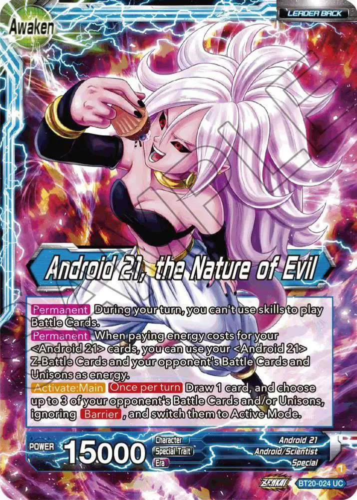 dragon ball super card game android Game- 21 mandatory gathering gold foil Dragon Ball Super Android 15,
