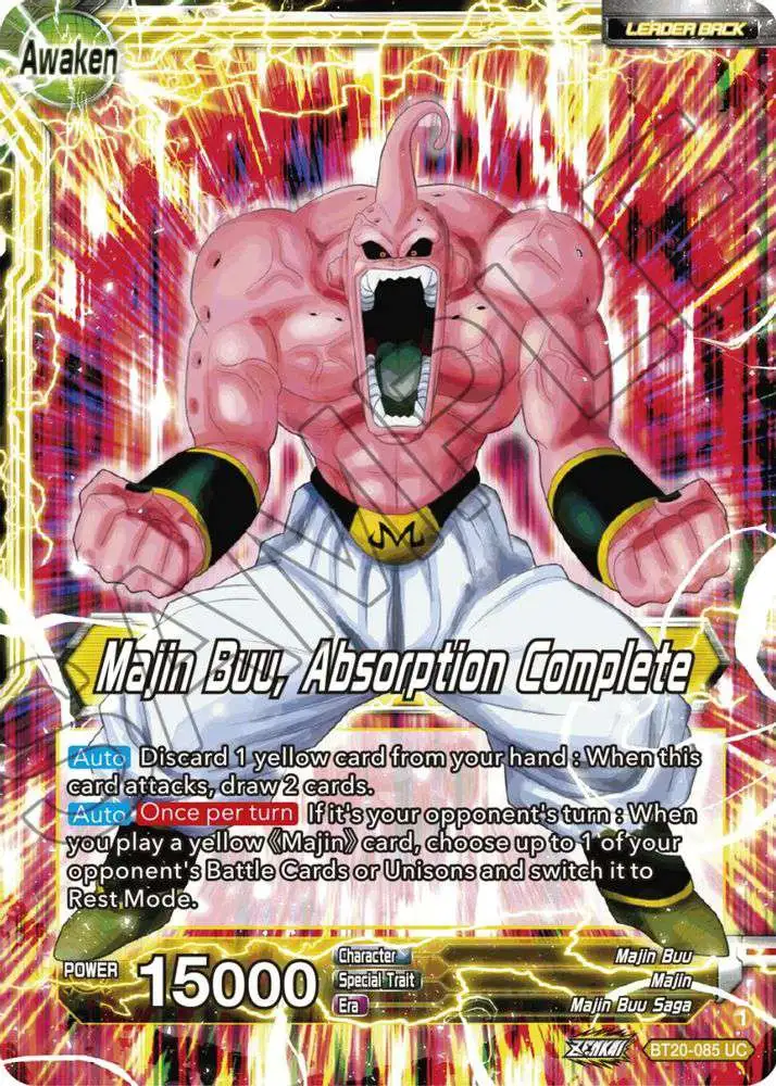 Dragon Ball Super Trading Card Game Power Absorbed Single Card