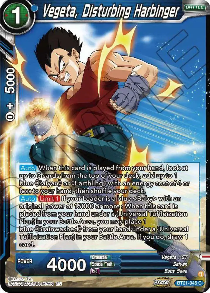 Vegeta Baby Dragon Ball GT | Greeting Card