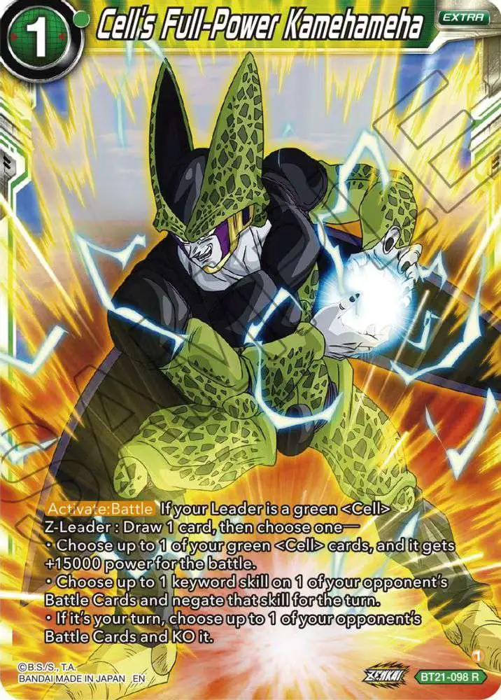 Dragon Ball Super Trading Card Game Wild Resurgence Single Card Rare Cells Full Power Kamehameha