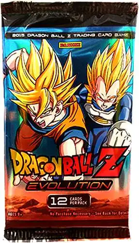 DBZ EVOLUTION Booster Box 2015 Dragonball Z TCG Card Game 24 packs!! 