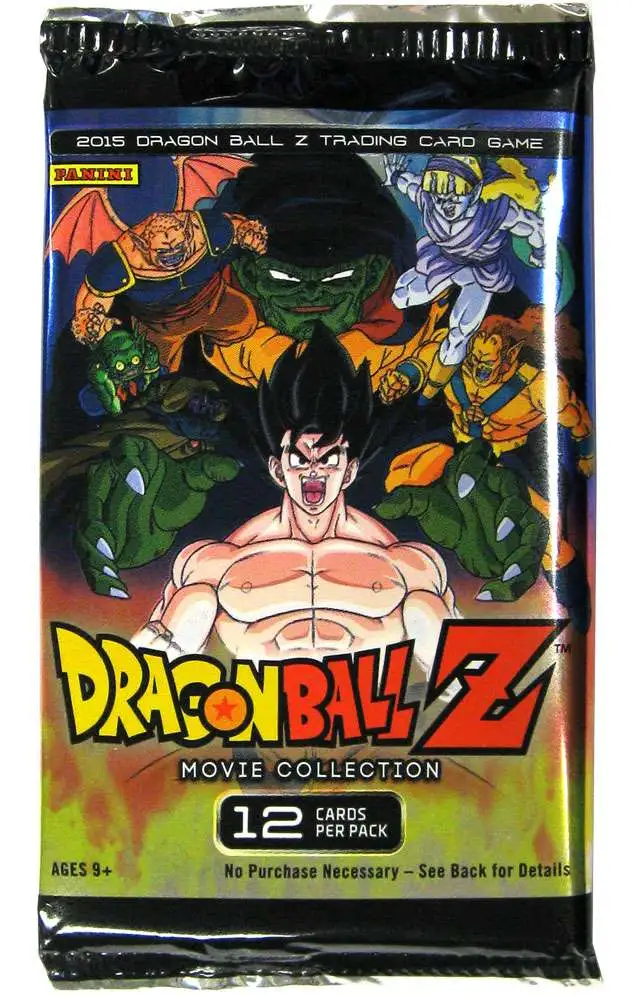 Dragon Ball Z Collectible Card Game Movie Collection Booster Pack [12 Cards]