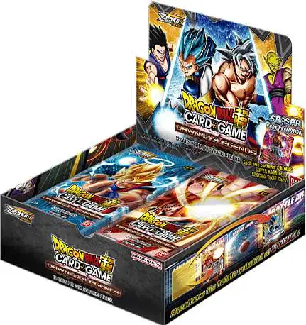 2x Dragonball Super Card Game Miraculous Revival sealed box 24 packs of 12 cards 