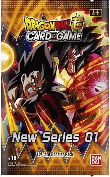 Dragonball Z DBZ "Fusion" 12 Card Sealed Booster Pack 
