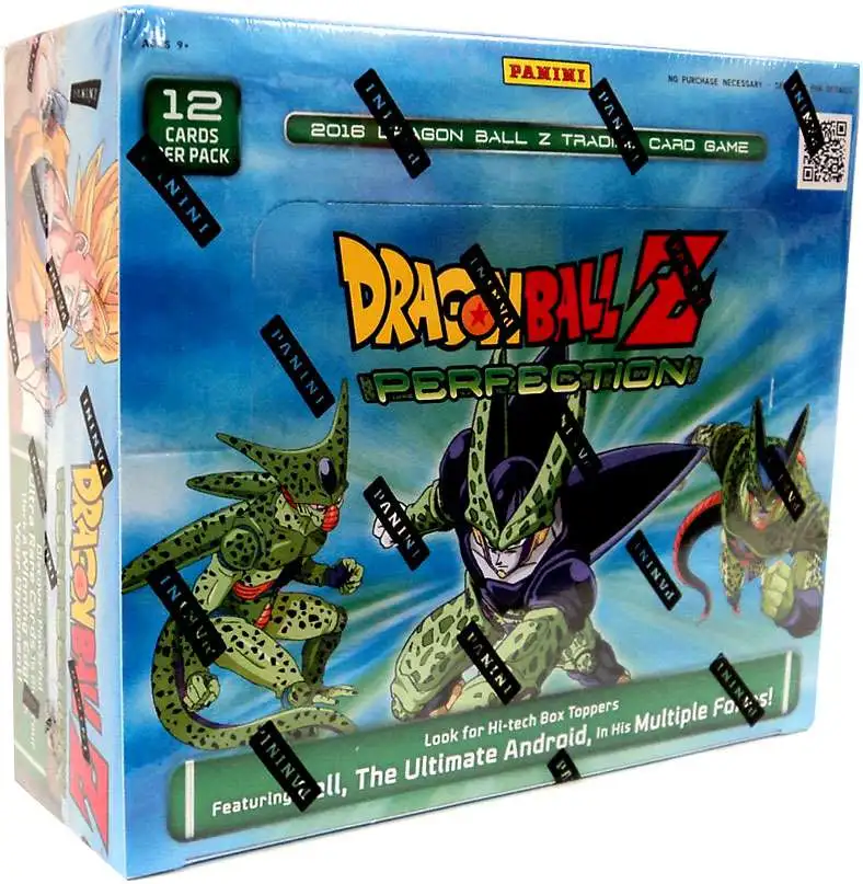DRAGON BALL Z DBZ PANINI Perfection 20-Pack Booster Box 