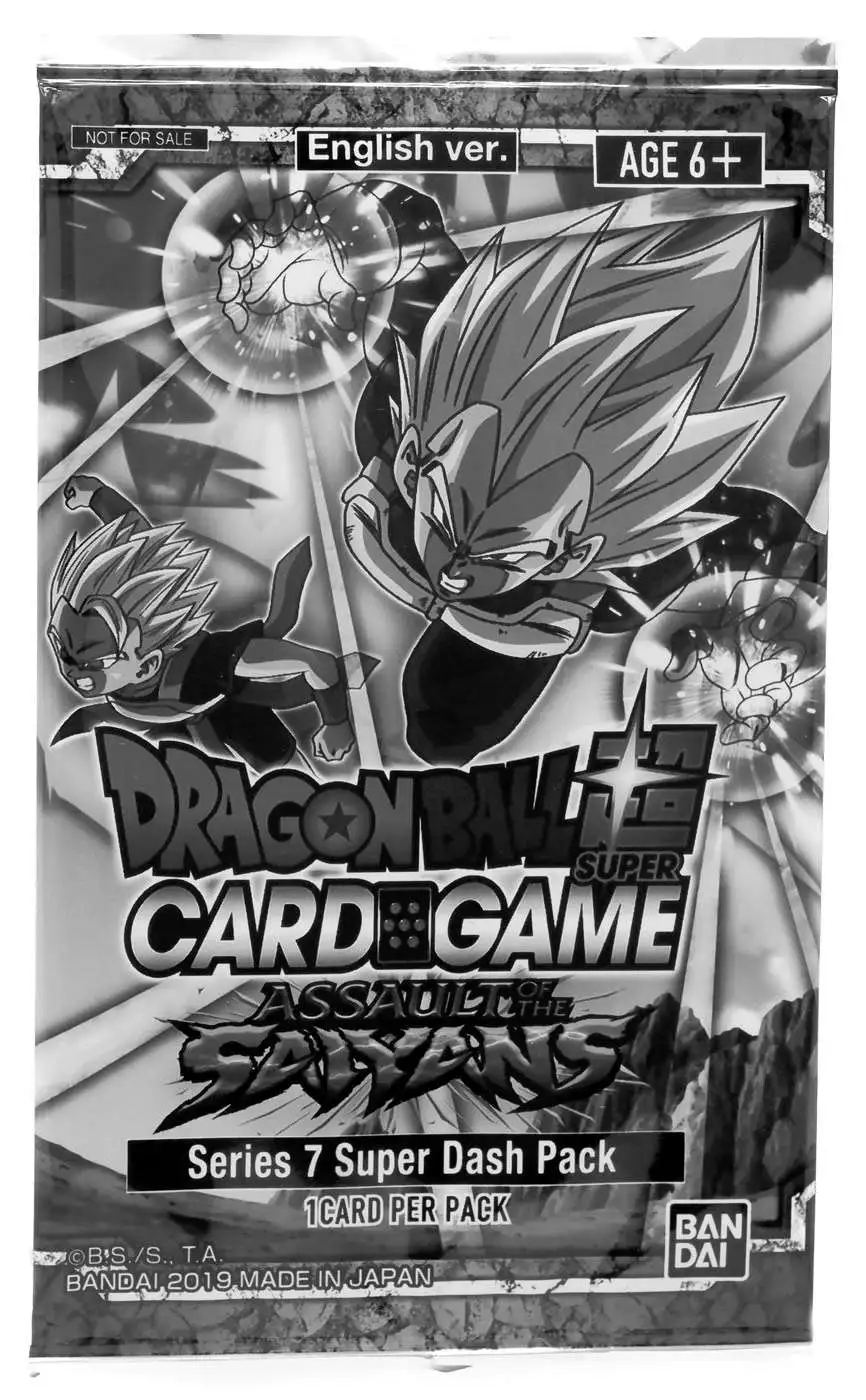 Dragon Ball Super Trading Card Game Series 7 Assault of the Saiyans Super Dash Pack