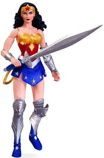 Rare DC Comics COLLECTIBLES 6in SCALE NEW 52 EARTH 2 WONDER WOMAN ACTION FIGURE 