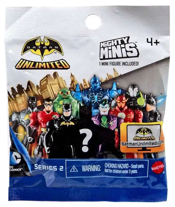 Mattel 2015 Set of 6 Batman Unlimited Mighty Minis Series 2 Action Figure for sale online 