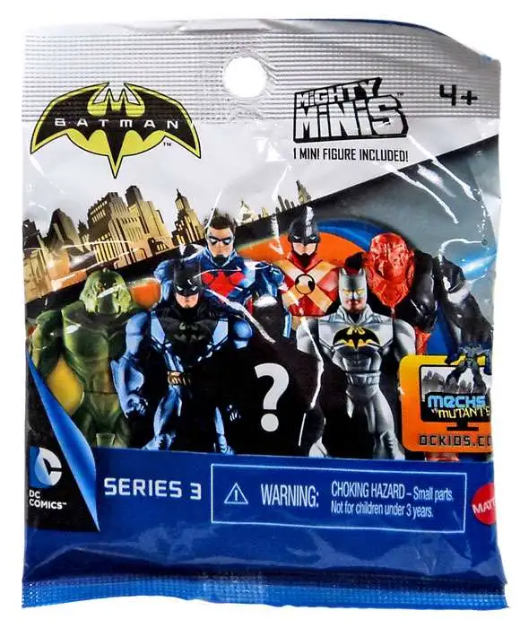 DC BATMAN UNLIMITED MIGHTY MINIS Series 2 COMPLETE SET Of 6 Figures 