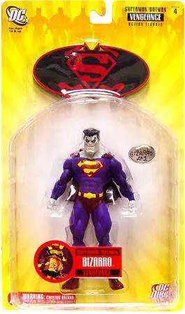 DC Superman Superman Batman Series 4 Vengeance Bizarro Action Figure  Damaged Package DC Direct - ToyWiz