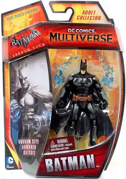 Batman Arkham City DC Comics Multiverse Armored Batman 4 Action Figure  Mattel Toys - ToyWiz