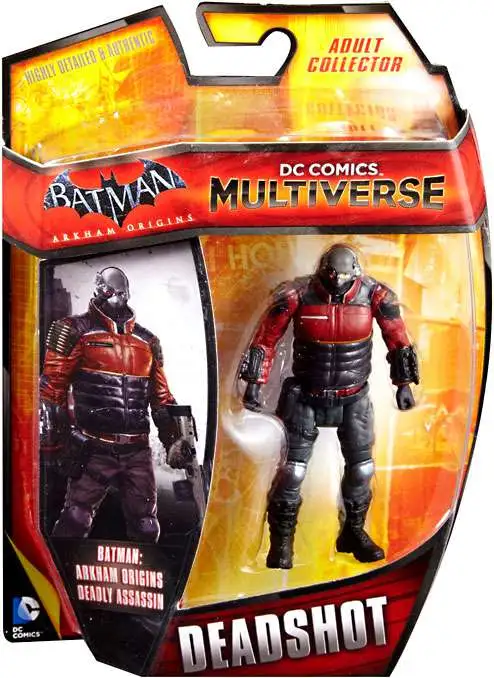 Batman Arkham Origins DC Comics Multiverse Deadshot 4 Action Figure Mattel  Toys - ToyWiz