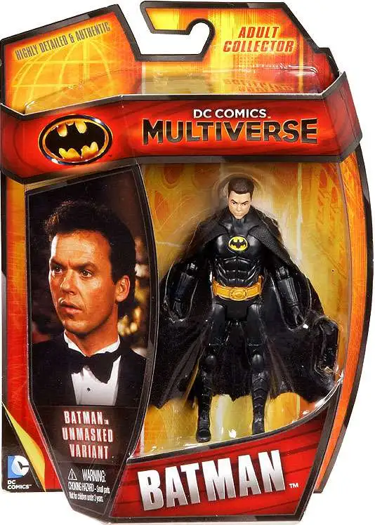 Batman 1989 Movie DC Comics Multiverse Batman Unmasked 4 Action Figure  Mattel Toys - ToyWiz