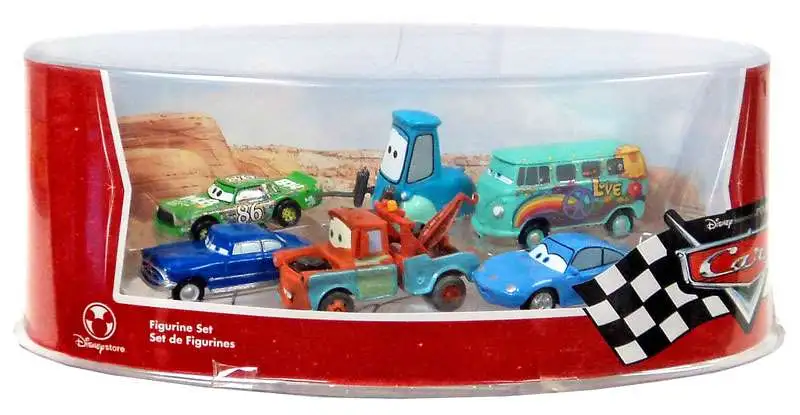 Disney / Pixar Cars Multi-Packs Cars Figurine Playset PVC Figurine Set [Set #3, Damaged Package]