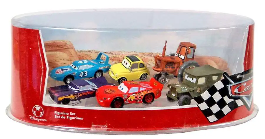Disney / Pixar Cars Multi-Packs Cars Figurine Playset PVC Figurine Set [Set #2, Damaged Package]
