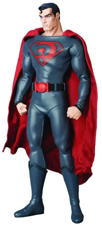 DC Real Action Hero RAH Red Son Superman Collectible Figure