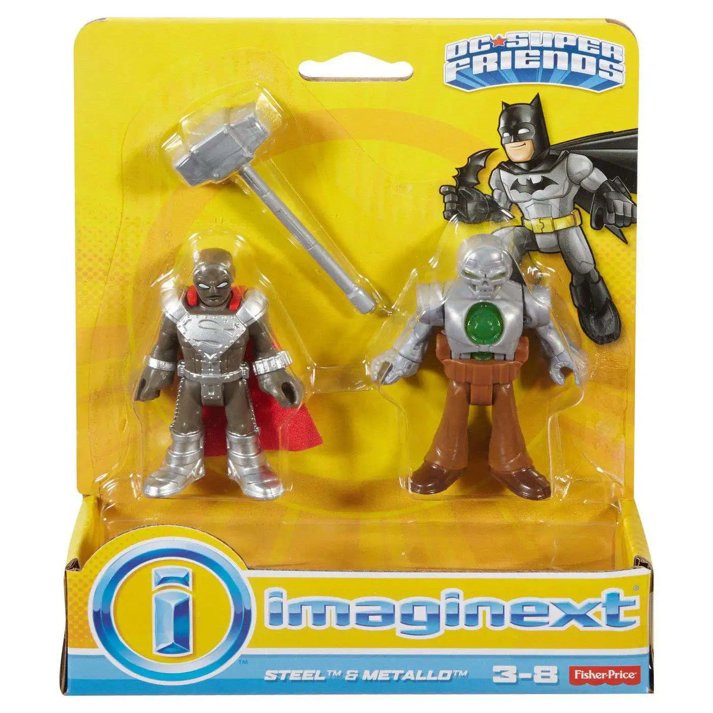 Fisher Price Imaginext DC Super Friends Gotham City Bane Motorcycle cycle vest 