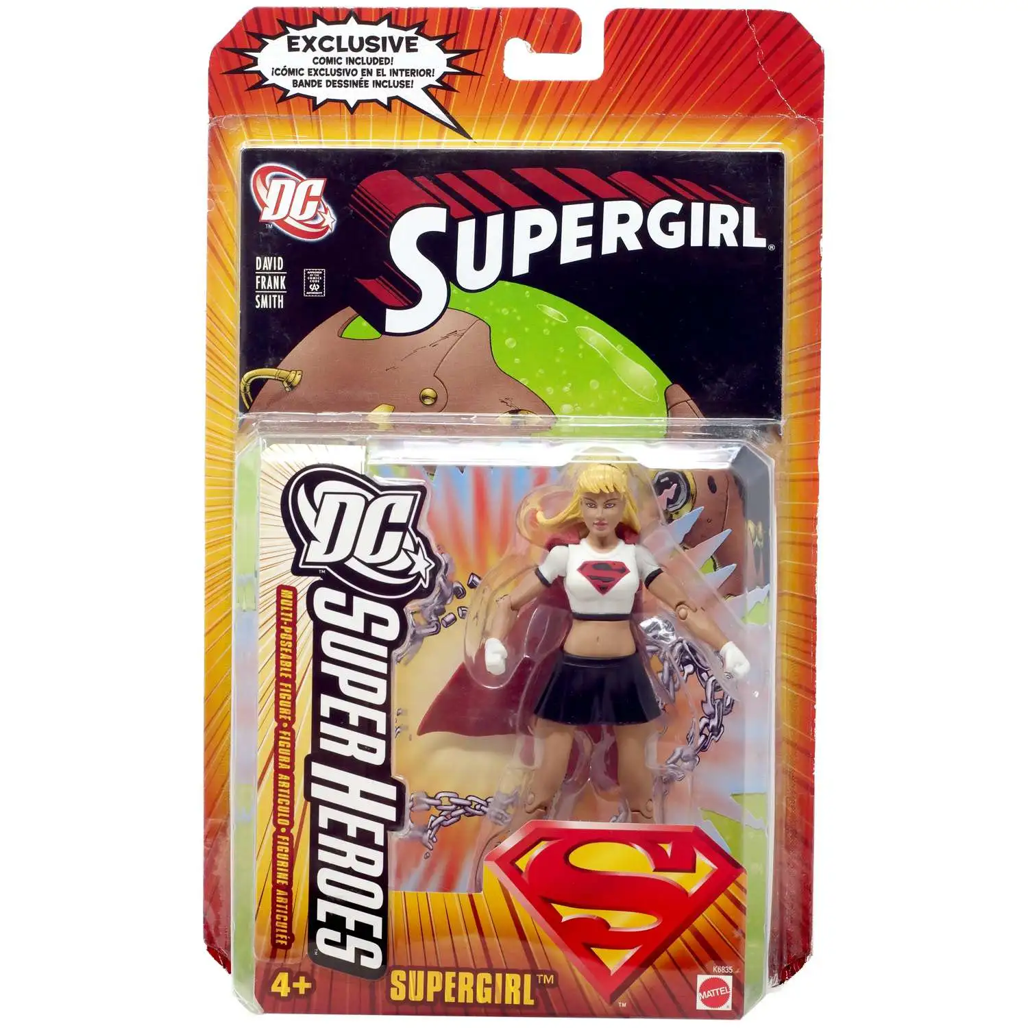 DC Superman Super Heroes Supergirl Action Figure [Black Skirt Variant]