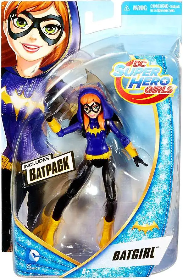 6" Batgirl Figure with Batpack DC Super Hero Girls Dc Comics 