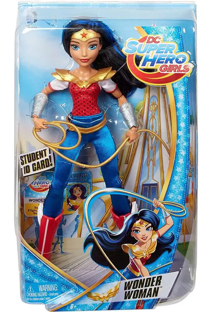 12 Inch Mattel Wonder Woman Action Doll Barbie Superhero Girl Figure w Clothes 