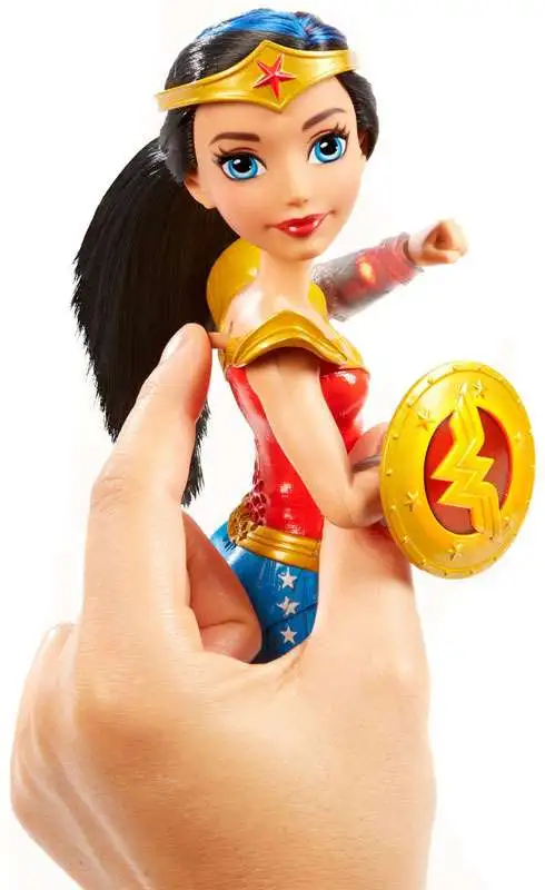 Approx. 11 inches Details about   Mattel DCSHG Wonder Woman Doll 