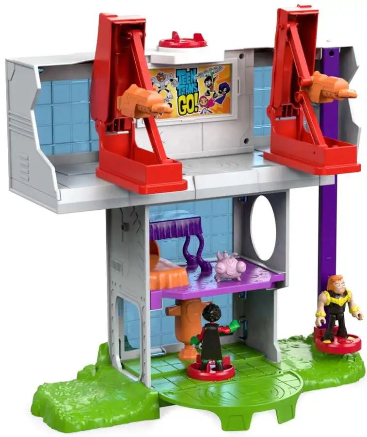 Imaginext Teen Titans Go! Silkie & Mammoth NEW Robin Tower Figures 