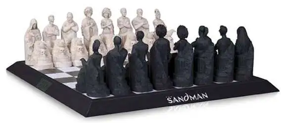 DC The Sandman Chess Set