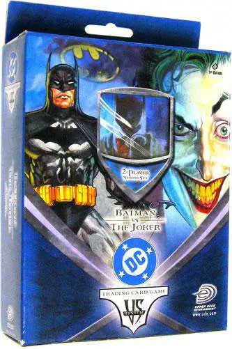 Batman Vs Joker Trading Card Game 2 Player Starter Set DC Comics TCG CCG New 