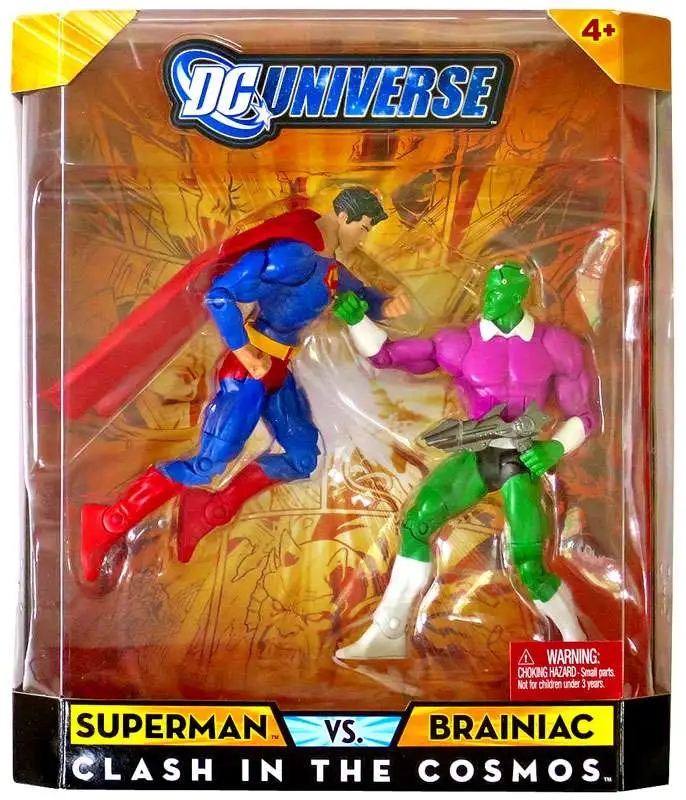 Action Figure Brainiac 18 Cm DC Direct Superman Wave 5 Gold Label Con Fumetto Esclusivo - 4