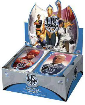 DC VS System Trading Card Game Infinite Crisis Booster Box [24 Packs]