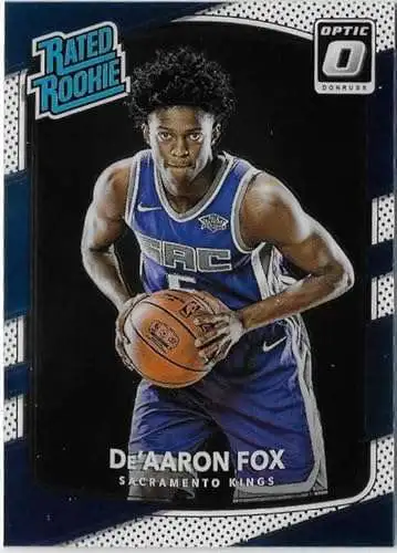 NBA 2017 Optic Basketball De'Aaron Fox #196 [Rated Rookie]