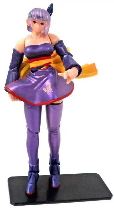 Dead or Alive Super Articulated Ayayne Mini FIgure [Purple]