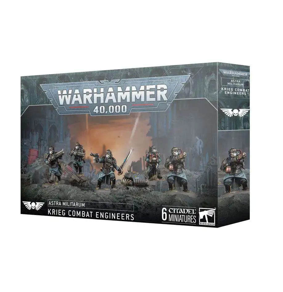 Warhammer 40,000 Astra Militarum Death Korps of Krieg Combat Engineers Model Kit