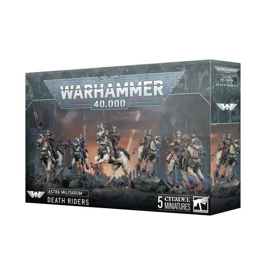 Warhammer 40,000 Astra Militarum Death Riders Model Kit